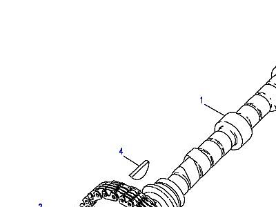 G04025 РАСПРЕДЕЛИТЕЛЬНЫЙ ВАЛ  Discovery 1 (L25)