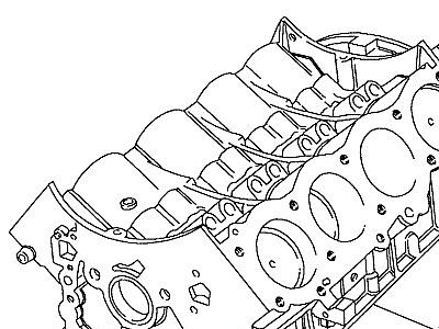 G04075 ENGINE SHORT  Discovery 1 (L25)