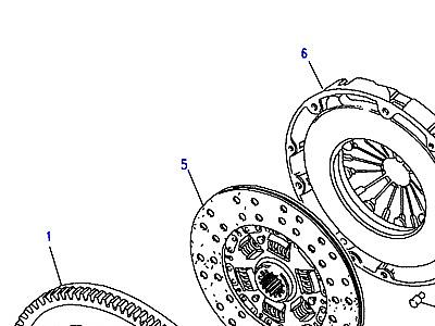 G04090 СЦЕПЛЕНИЕ, МАХОВИК  Discovery 1 (L25)