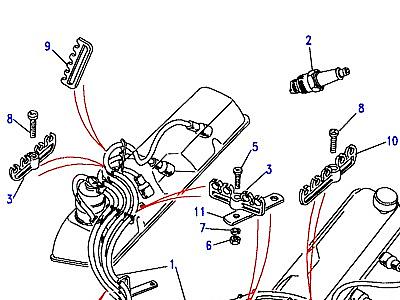 G04100 HIGH TENSION LEADS  Discovery 1 (L25)