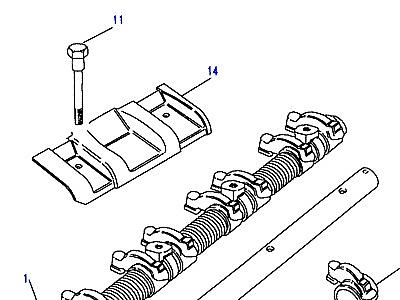 G04135 ROCKER SHAFT  Discovery 1 (L25)