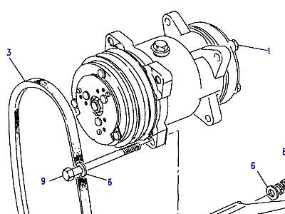 G05005 СИСТЕМА КОНДИЦИОНИРОВАНИЯ COMPRESSOR V BELT DRIVE  Discovery 1 (L25)