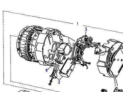 G05015 ALTERNATOR LUCAS A127  Discovery 1 (L25)