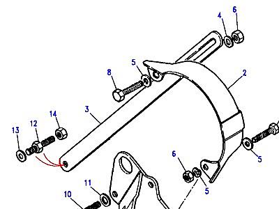 G05030 ALTERNATOR MOUNTING  Discovery 1 (L25)
