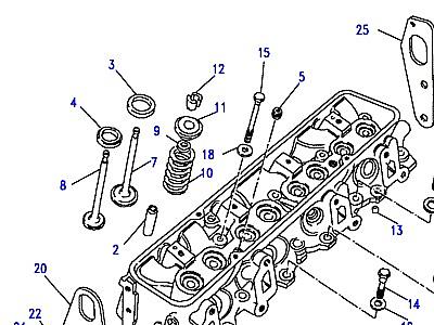G05055 ГОЛОВКА ЦИЛИНДРОВ  Discovery 1 (L25)