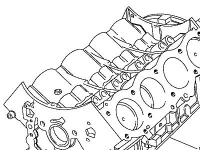 G05080 ENGINE SHORT  Discovery 1 (L25)