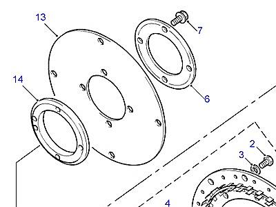 G05096 МУФТА И МАХОВИК  Discovery 1 (L25)