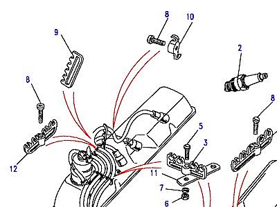 G05110 HIGH TENSION LEADS & PLUGS  Discovery 1 (L25)