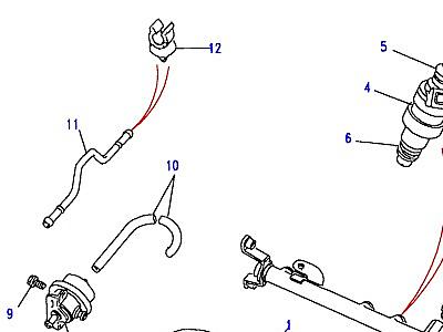 G05120 INJECTORS & PIPES  Discovery 1 (L25)