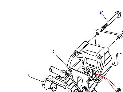 G05155 POWER STEERING PUMP SERPENTINE BELT DRIVE  Discovery 1 (L25)