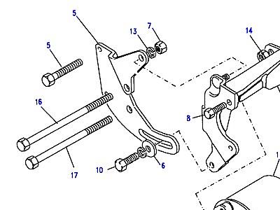 G05160 POWER STEERING PUMP V BELT DRIVE  Discovery 1 (L25)