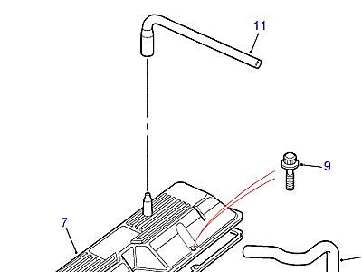 G05171 ROCKER COVER  Discovery 1 (L25)