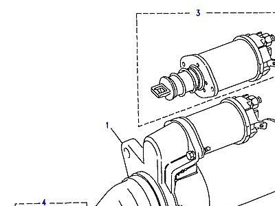 G05185 STARTER MOTOR LUCAS  Discovery 1 (L25)