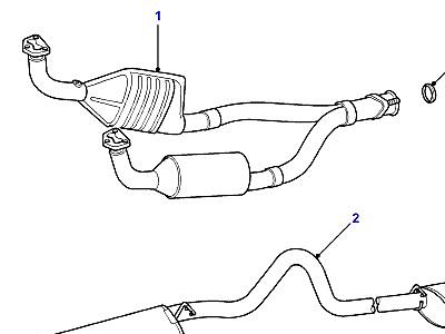 H02005 CARBURETTER CATALYST  Discovery 1 (L25)