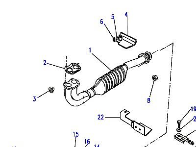 H02015 СИСТЕМА ВЫПУСКА  Discovery 1 (L25)