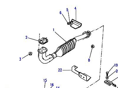 H02025 СИСТЕМА ВЫПУСКА  Discovery 1 (L25)