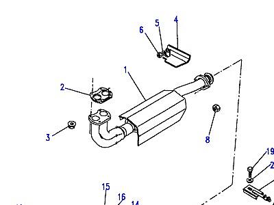 H02030 СИСТЕМА ВЫПУСКА  Discovery 1 (L25)