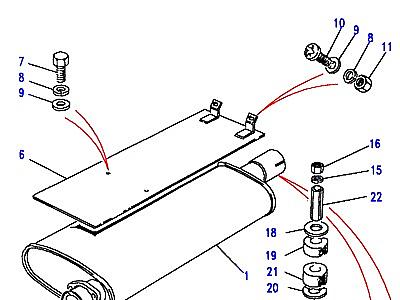 H02040 INTERMEDIATE SILENCER  Discovery 1 (L25)