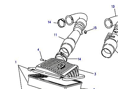 I01010 ВОЗД. ФИЛЬТР И СОПУТСТВ. ЭЛЕМЕНТЫ  Discovery 1 (L25)
