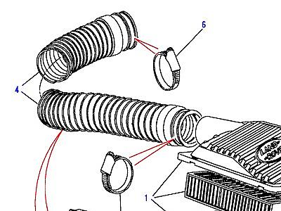 I01030 ВОЗД. ФИЛЬТР И СОПУТСТВ. ЭЛЕМЕНТЫ  Discovery 1 (L25)