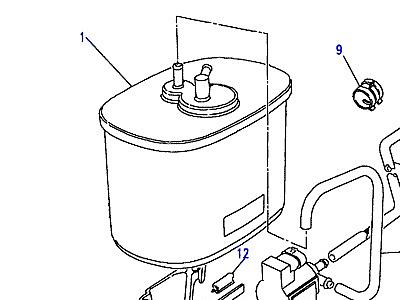 I01035 CHARCOAL CANISTER  Discovery 1 (L25)