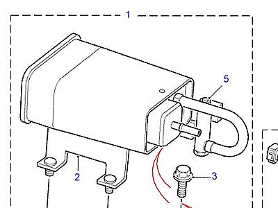 I01047 АДСОРБЕР ПАРОВ ТОПЛИВА  Discovery 1 (L25)