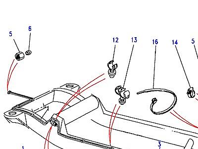 I01085 FUEL PIPES  Discovery 1 (L25)