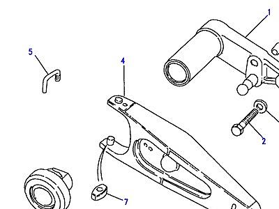 J01015 CLUTCH RELEASE MECHANISM  Discovery 1 (L25)