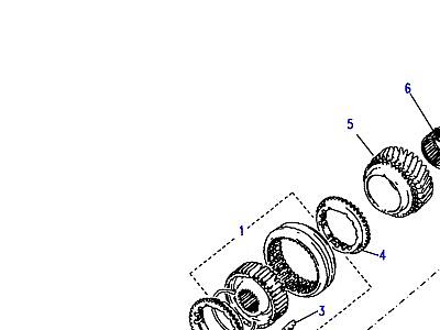 J02055 MAINSHAFT GEARS 3RD/4TH  Discovery 1 (L25)