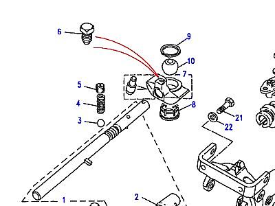 J02065 SELECTORS & YOKE В СБОРЕ  Discovery 1 (L25)