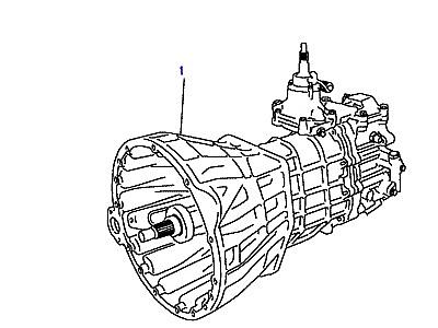 J03035 КОРОБКА ПЕРЕДАЧ В СБОРЕ  Discovery 1 (L25)