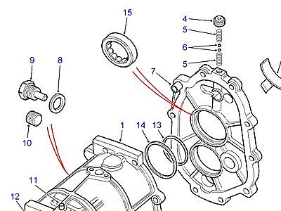 J03040 GEARCASE  Discovery 1 (L25)