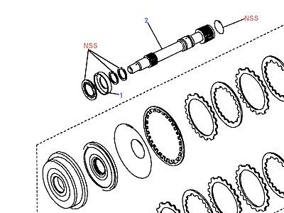 J04030 CLUTCH 'A'  Discovery 1 (L25)