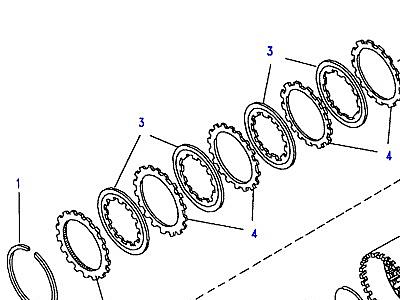 J04040 CLUTCH 'E'  Discovery 1 (L25)
