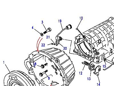 J04090 TORQUE CONVERTOR & HOUSING  Discovery 1 (L25)