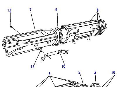K01075 ПАНЕЛЬ ПРИБОРОВ VENT В СБОРЕ  Discovery 1 (L25)