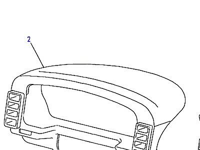 K01110 INSTRUMENT BINNACLE MOUNTING (CONT)  Discovery 1 (L25)