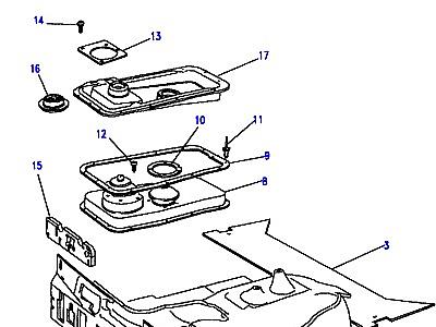 K01115 INSULATION-FRONT  Discovery 1 (L25)
