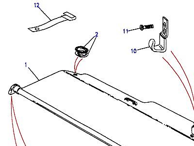 K01120 LOADSPACE COVER  Discovery 1 (L25)