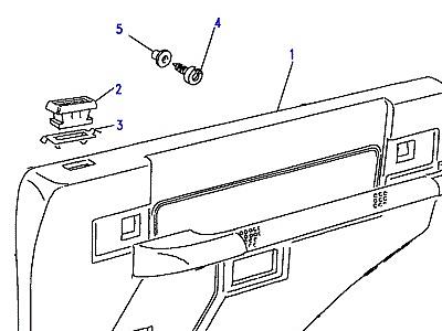 K01145 REAR SIDE DOOR CASING  Discovery 1 (L25)