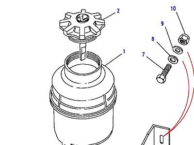 N01020 POWER STEERING RESERVOIR  Discovery 1 (L25)