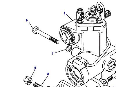 N01045 STEERING BOX-POWER  Discovery 1 (L25)