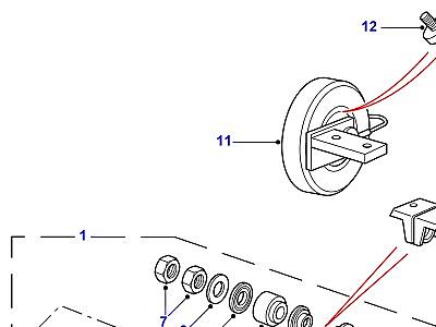 N01055 TRACK RODS & DAMPER CONT.  Discovery 1 (L25)