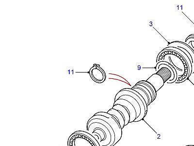 N01060 WORM & VALVE  Discovery 1 (L25)