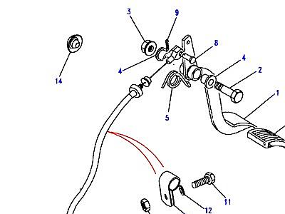 Q01010 ACCELERATOR PEDAL CONT.  Discovery 1 (L25)