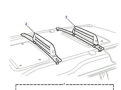 A01015 BOX-LUGGAGE & SKI  Discovery 2 (L50)