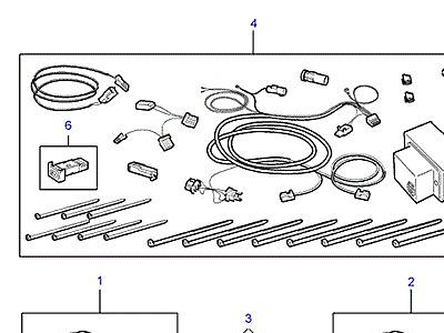 A01040 DRIVING LAMP KIT-RALLY 1000  Discovery 2 (L50)