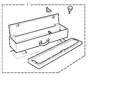 A01125 SAFETY & SECURITY-SECURITY BOX  Discovery 2 (L50)
