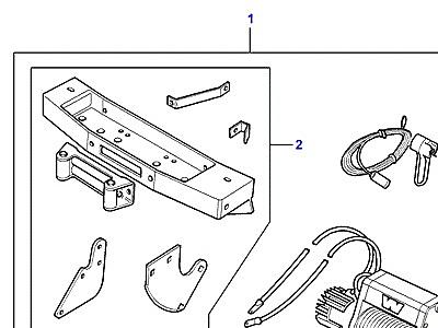 A01170 WINCH В СБОРЕ  Discovery 2 (L50)
