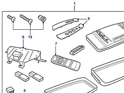 A01180 DVD ENTERTAINMENT SYSTEM  Discovery 2 (L50)